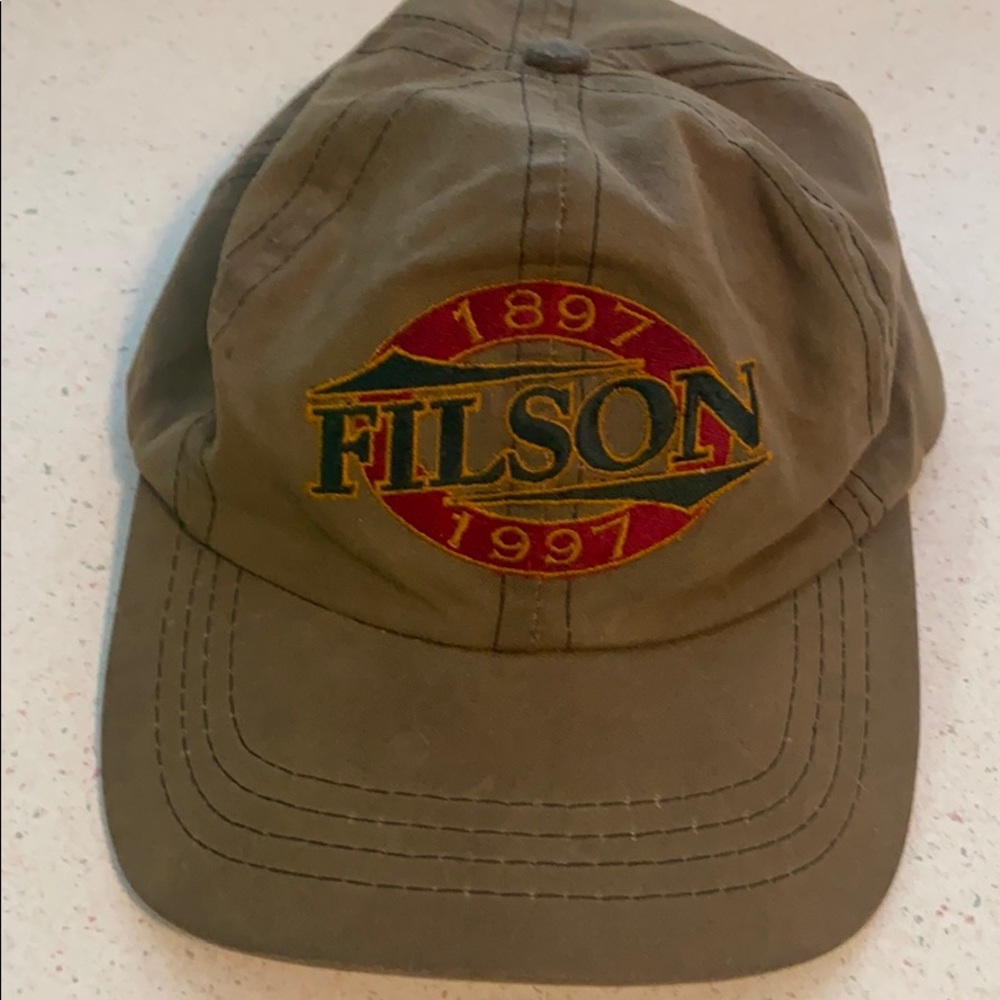 Filson tin cloth hat